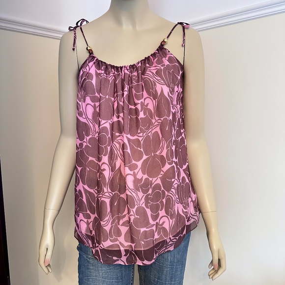 Milly 100% silk top - Picture 2 of 12